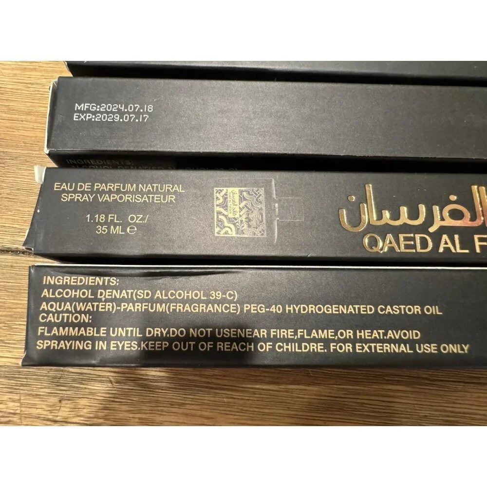 Lataffa Qaed Al Fursan Men's EDP 1.7 ounce or 35 ml New in Box